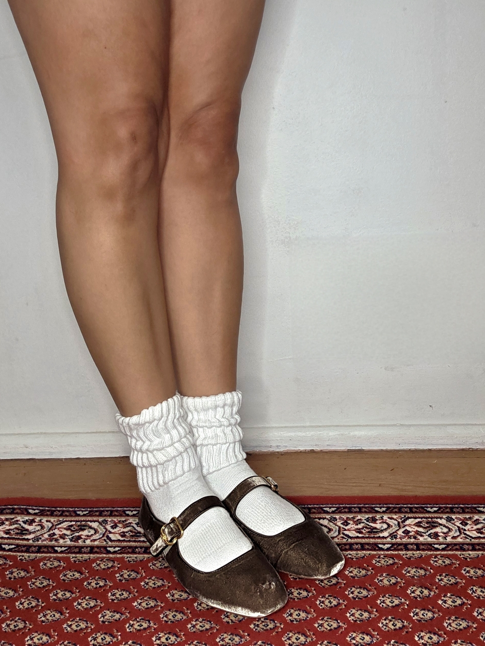 Sam Edelman Velvet Mary Jane Ballet Flats